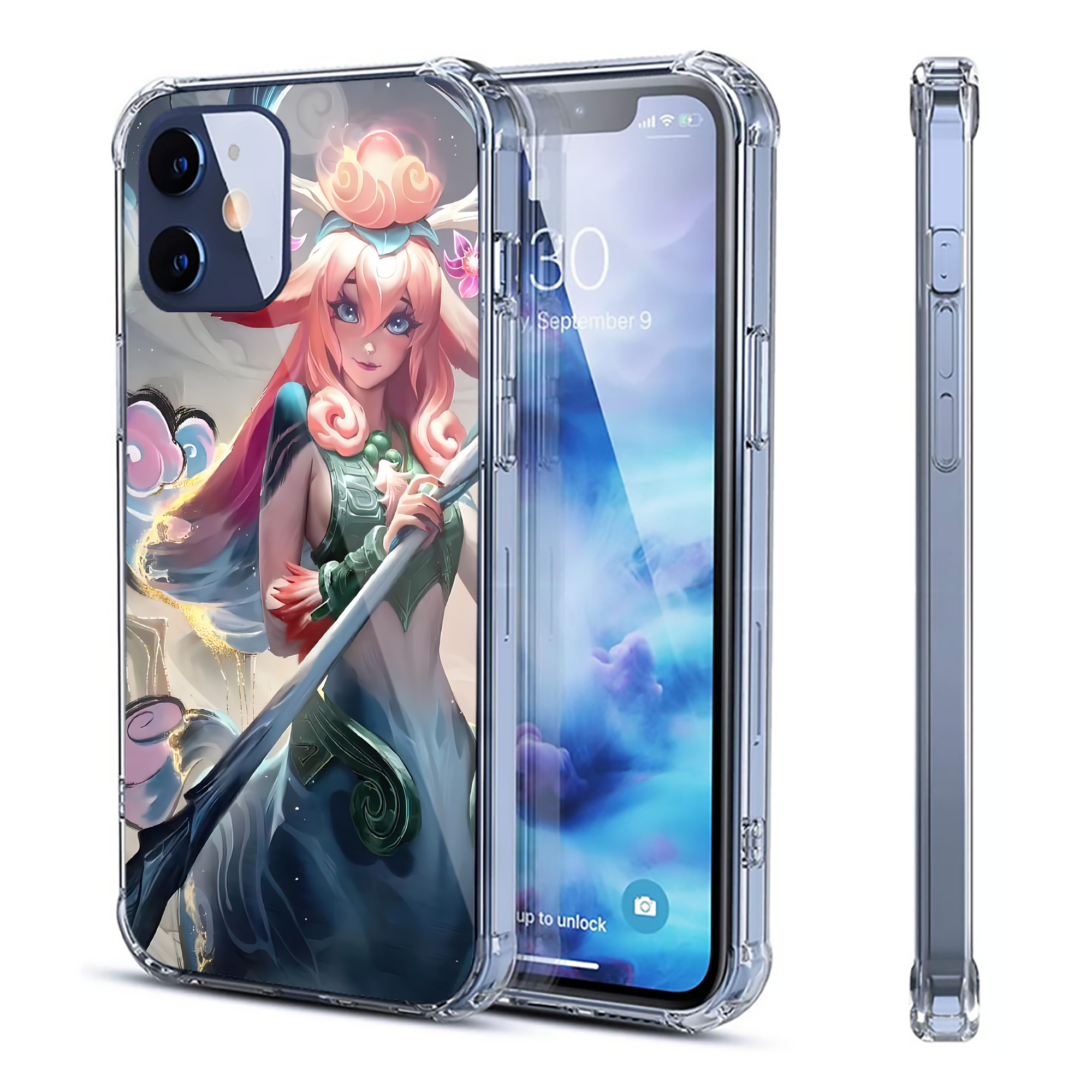 （画像用） リーグ・オブ・レジェンド League of Legends LOL 【iPhone 12シリーズ対応】透明スマホケース（クリアソフトケース）
